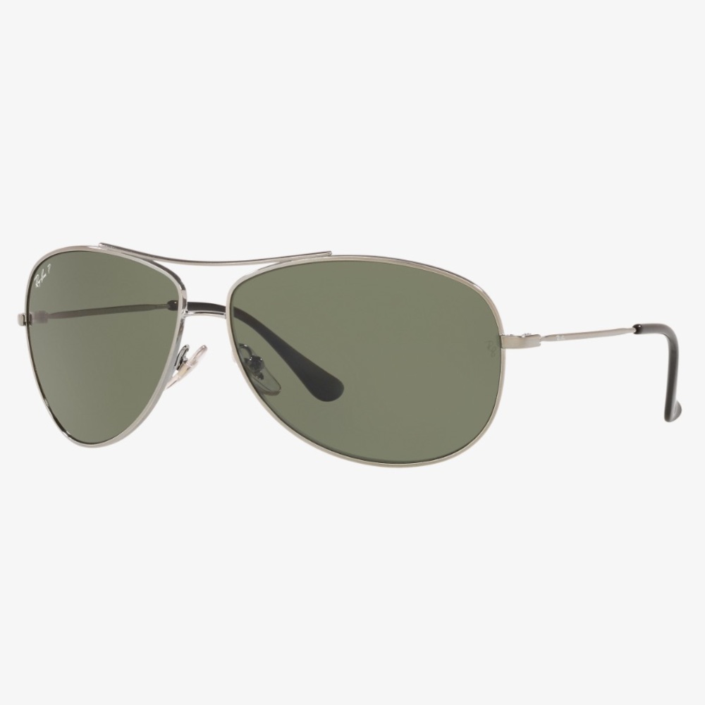 Ray-Ban Aviator RB3293 Silver Sunglasses with Grey Lenses